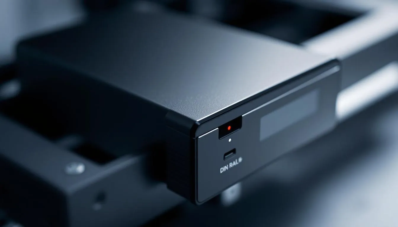 Key features of high-efficiency DIN rail power supplies.