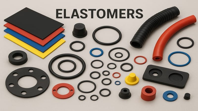 Elastomers are widely used in industrial applications.