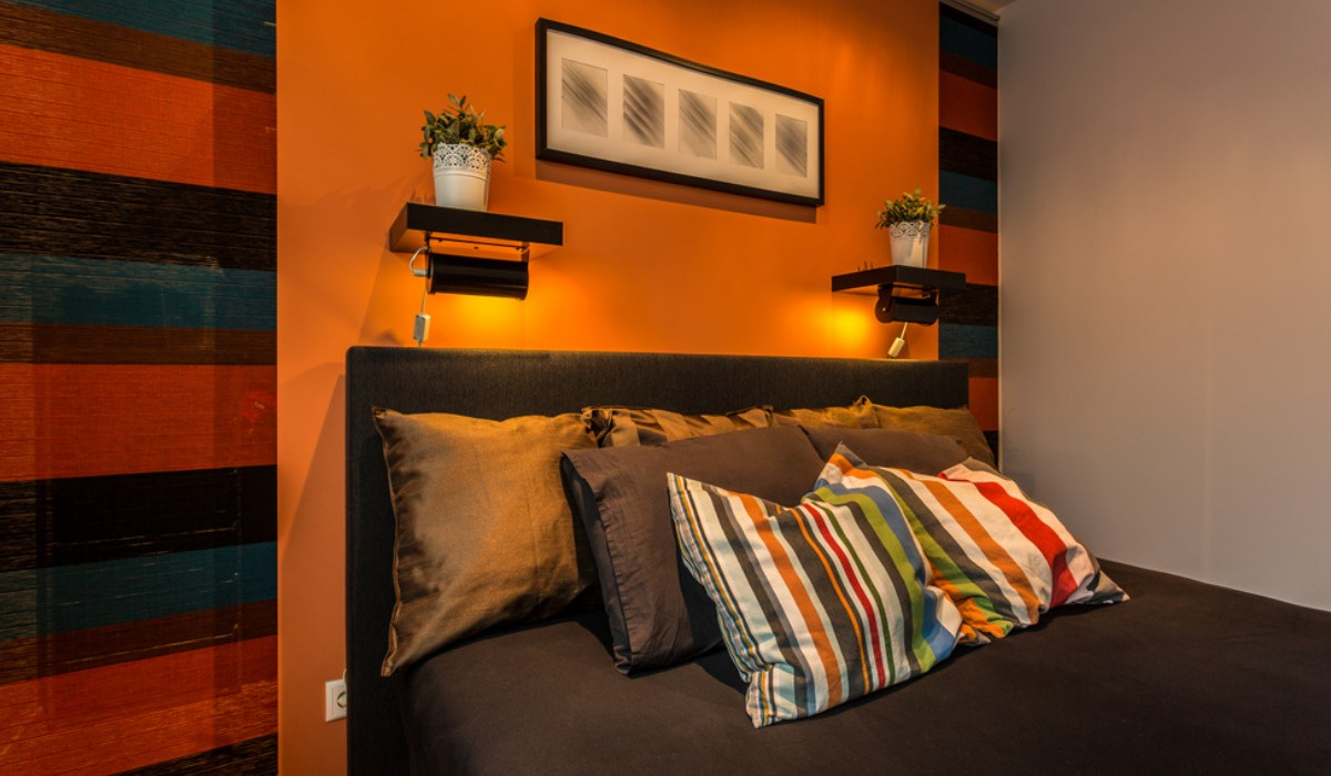 Orange Bedroom