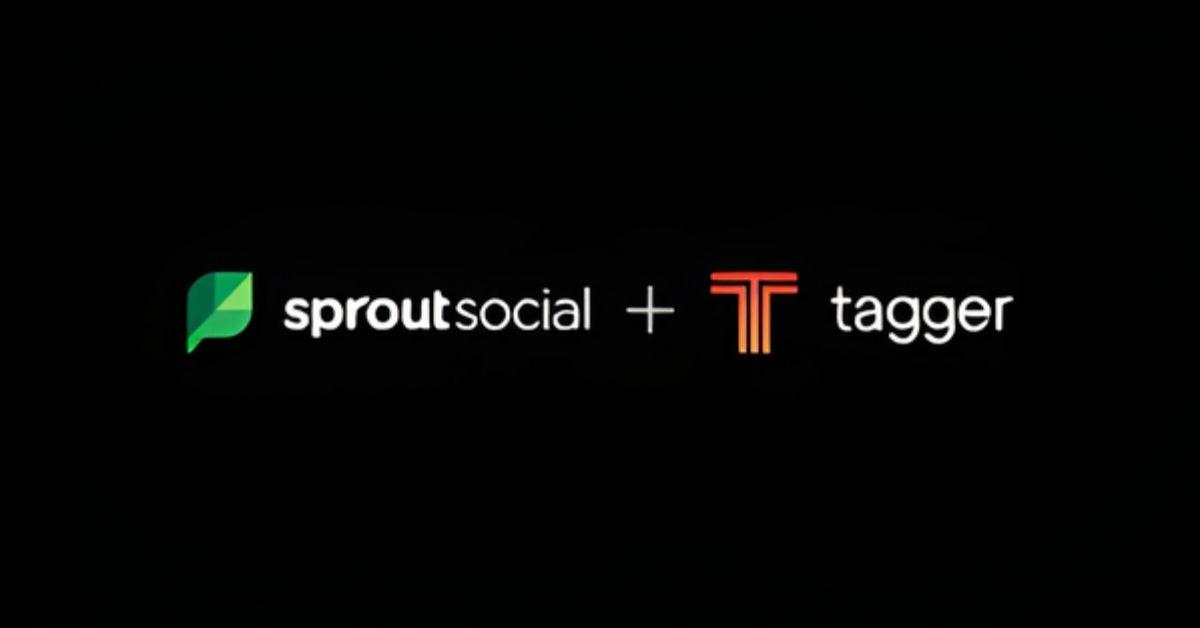 Logo of Sprout Social Influencer Marketing (formerly Tagger) with a dynamic design.