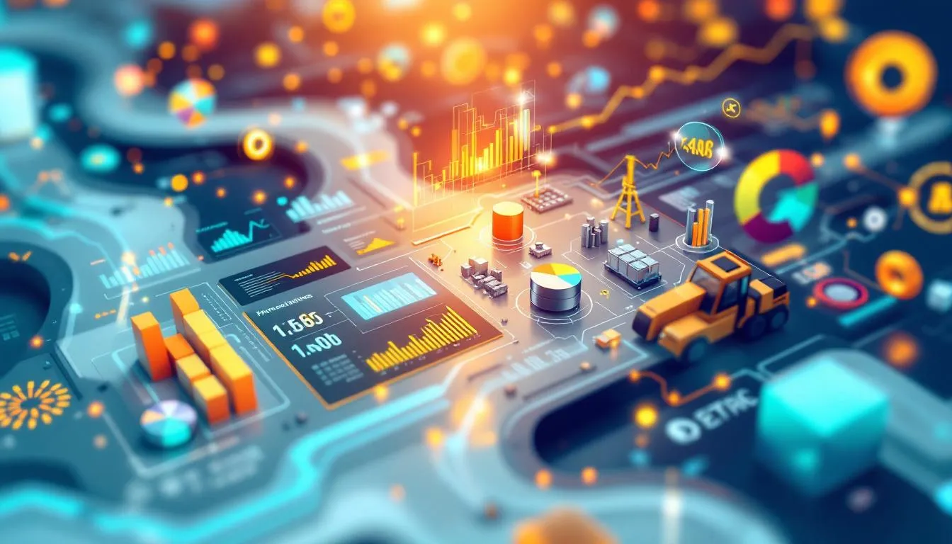 Practical applications of predictive analytics in manufacturing, highlighting optimized production processes.