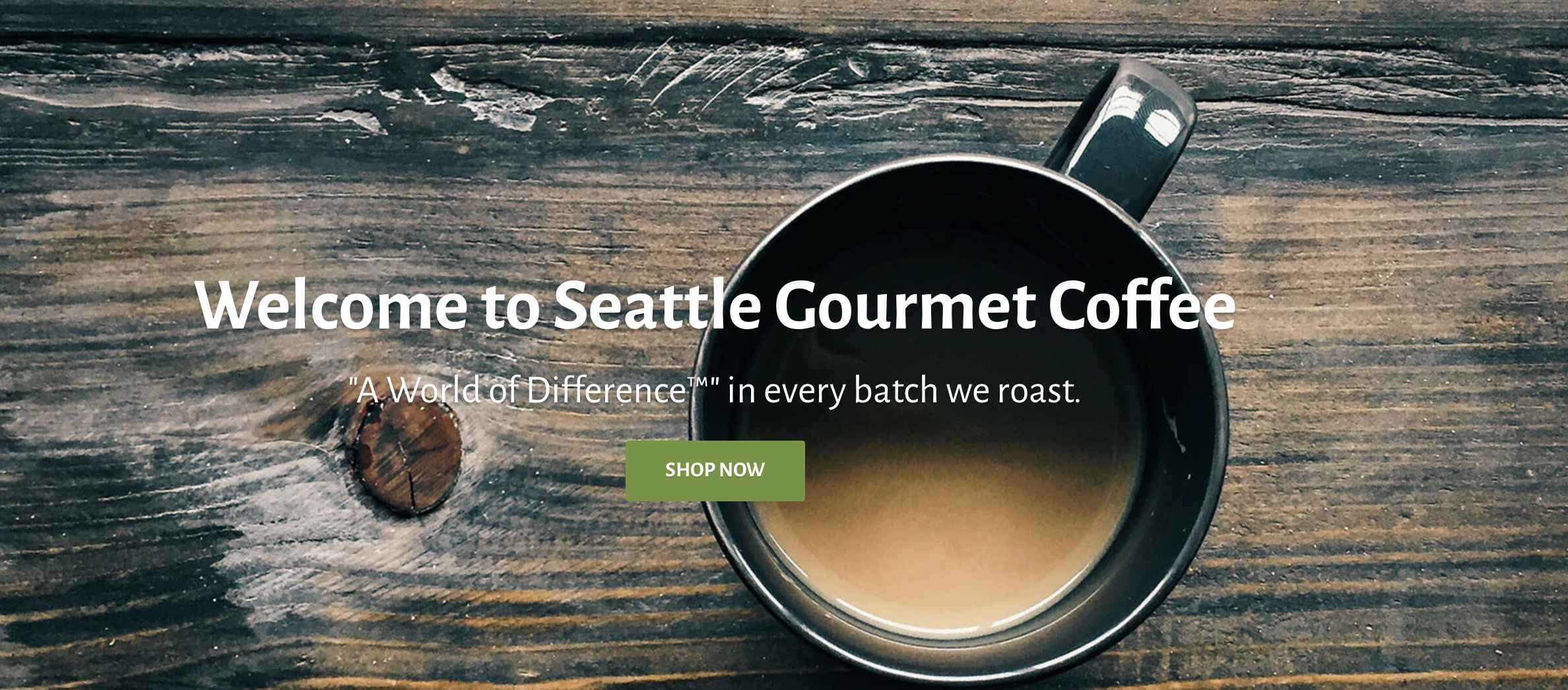 dropship coffee - seattle gourmet coffee 