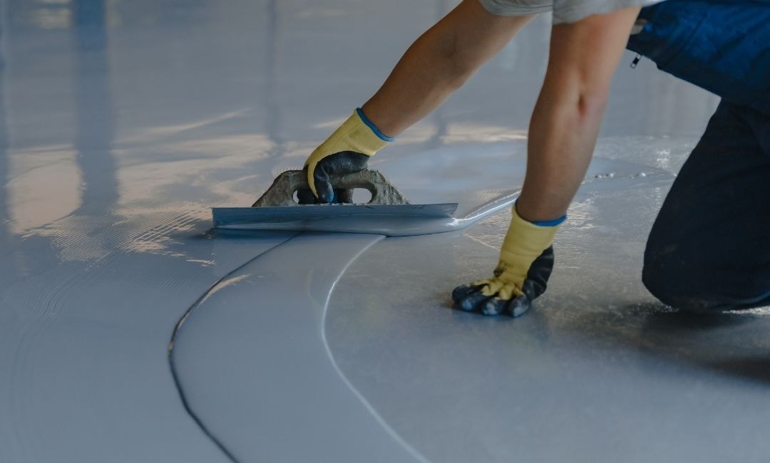 part b, epoxy flooring