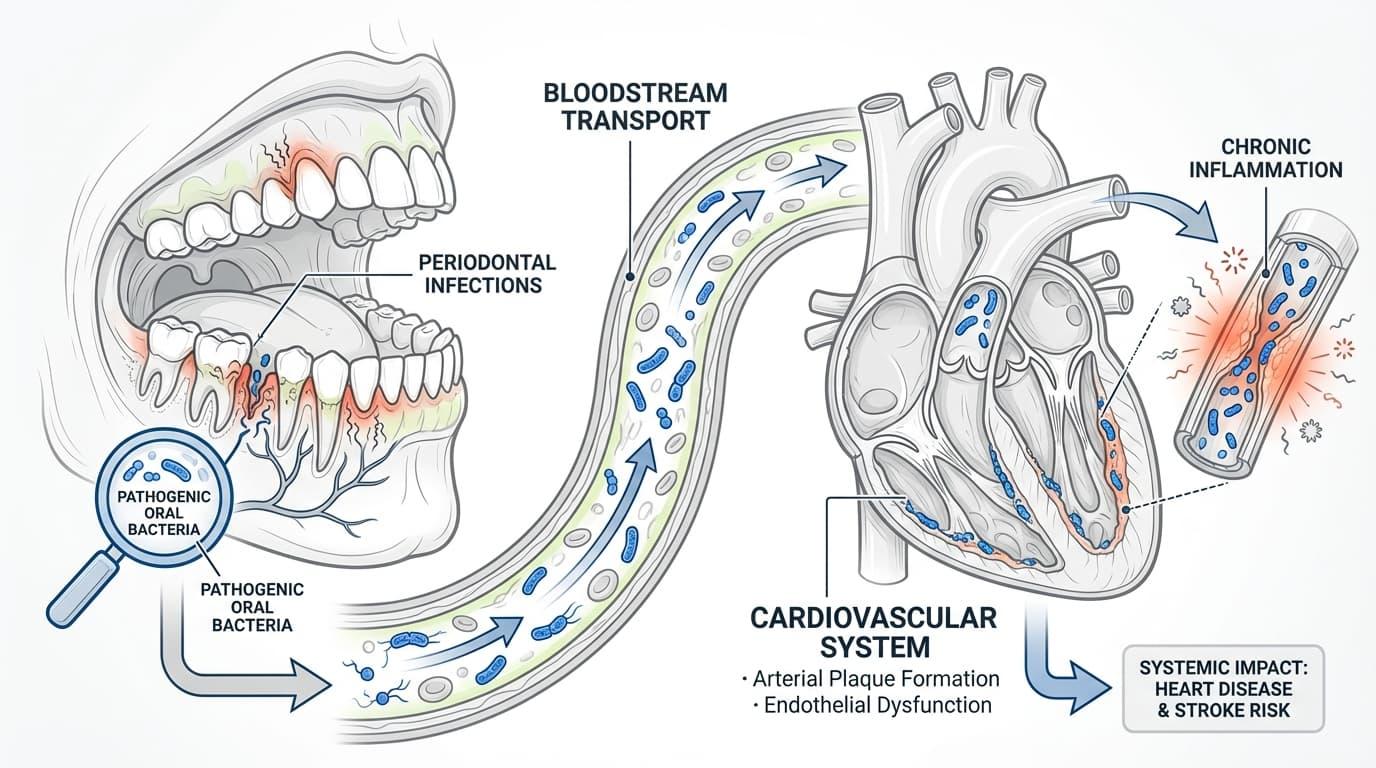 How Does Oral Health Directly Affect Heart Health?