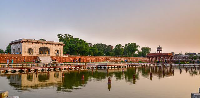 lahore, shalimaar garden, mughal