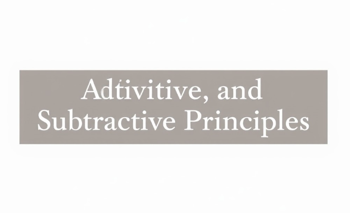 Understand the Additive and Subtractive Principles