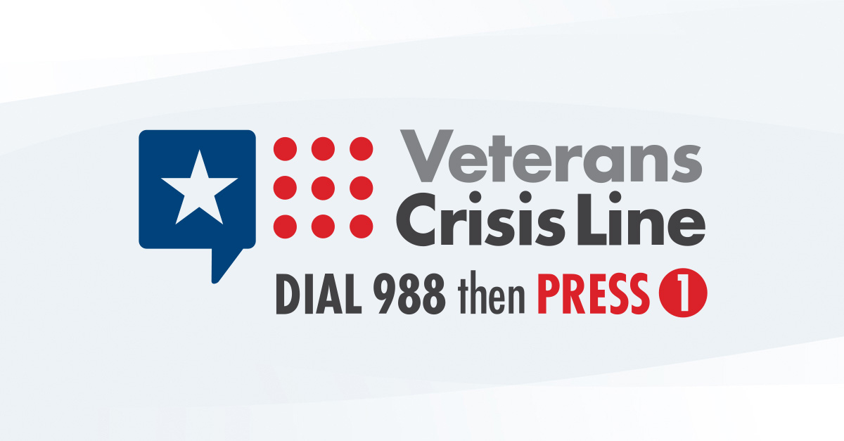 Veteran Crisis Line information