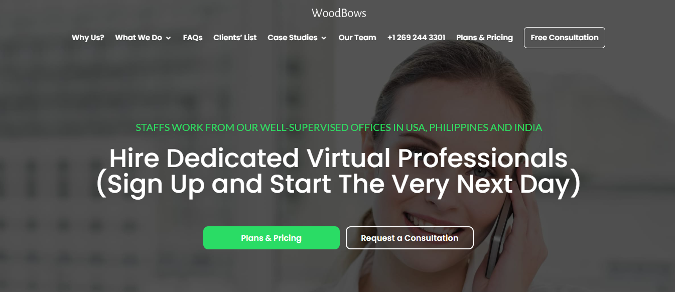 Virtual Assistance Service - WoodBows