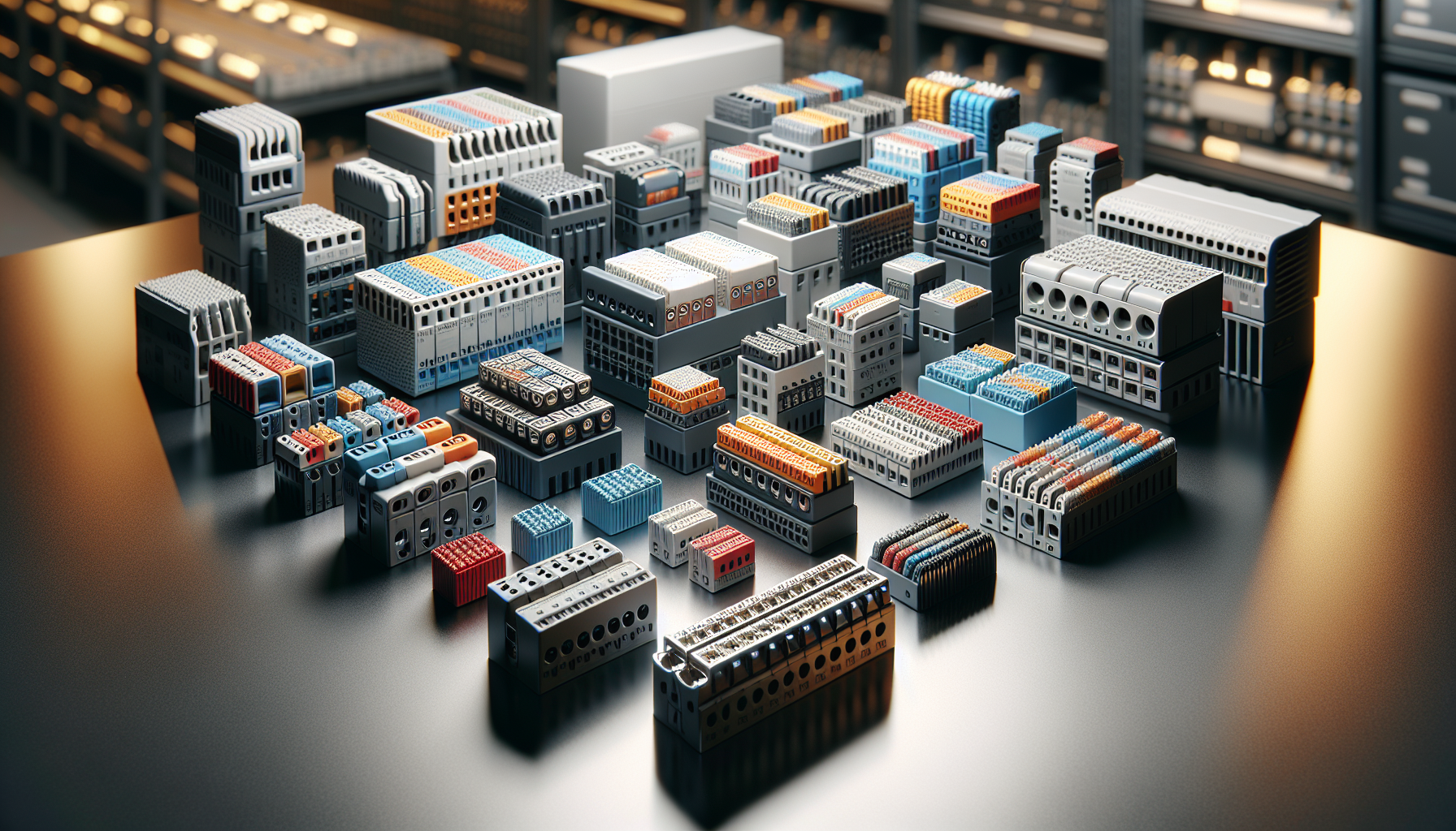 Variety of single-level terminal blocks