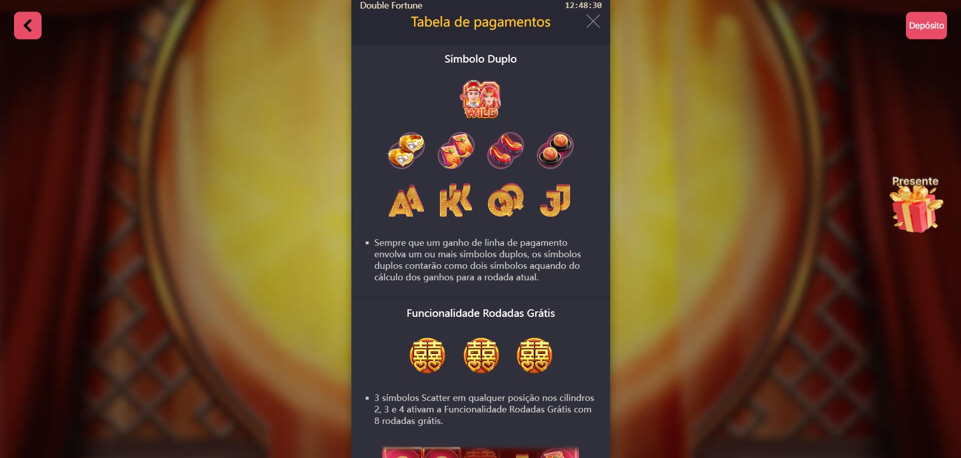 recursos slot double fortune