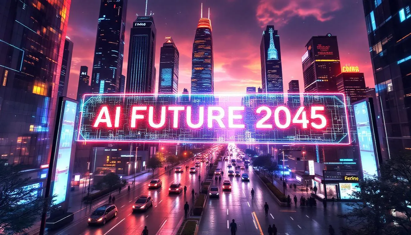 The image illustrates the dynamic landscape of AI innovation, showcasing solo entrepreneurs leveraging generative AI tools to disrupt traditional industries and create new business models. It highlights the opportunities for solo founders to optimize operations and enhance customer engagement in a rapidly evolving competitive market.