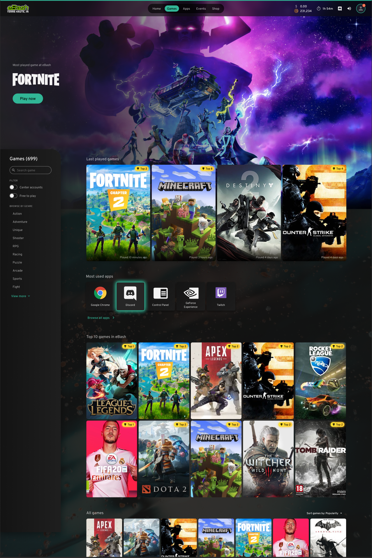 Users will now be able to quickly find games by filtering the catalog