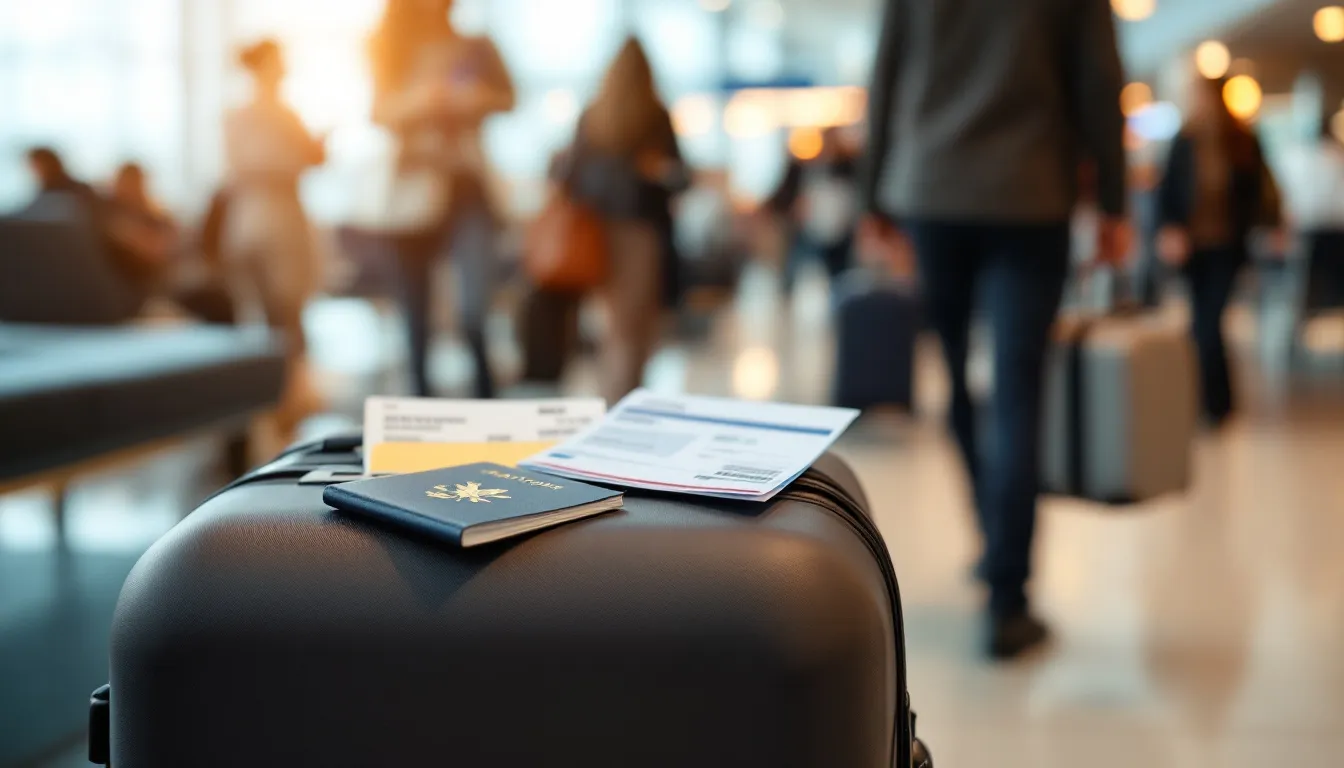 Concept of a dummy ticket reservation for visa proof
