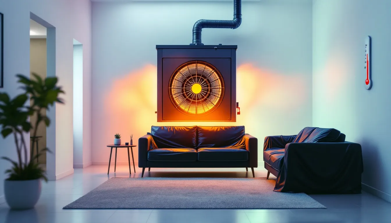 Preparing a home for heat treatment to eliminate bed bugs.