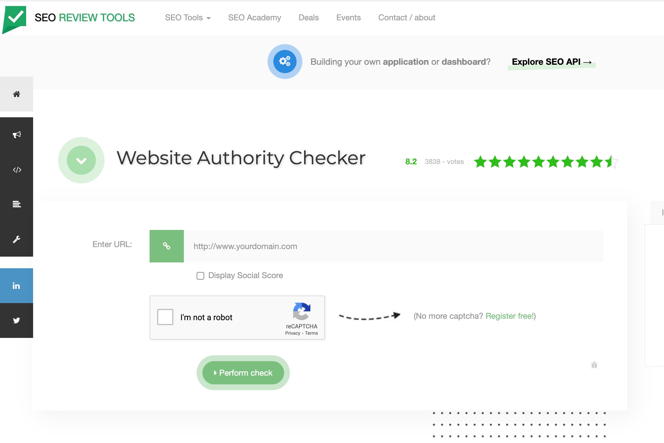 web authority checker