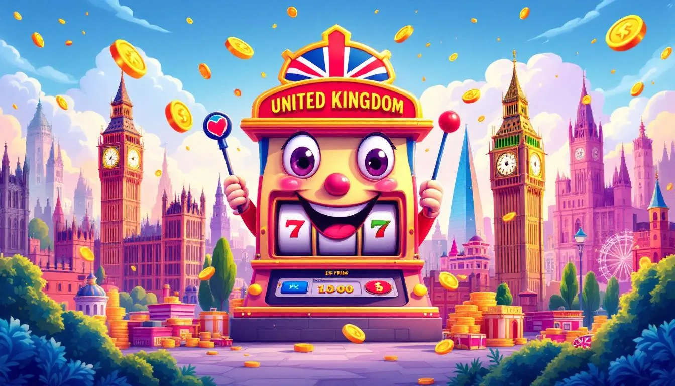 LuckyLand, the top UK slot site for free spins.