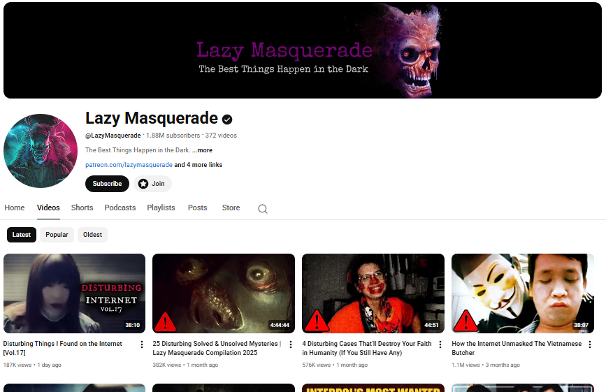 Lazy Masquerade