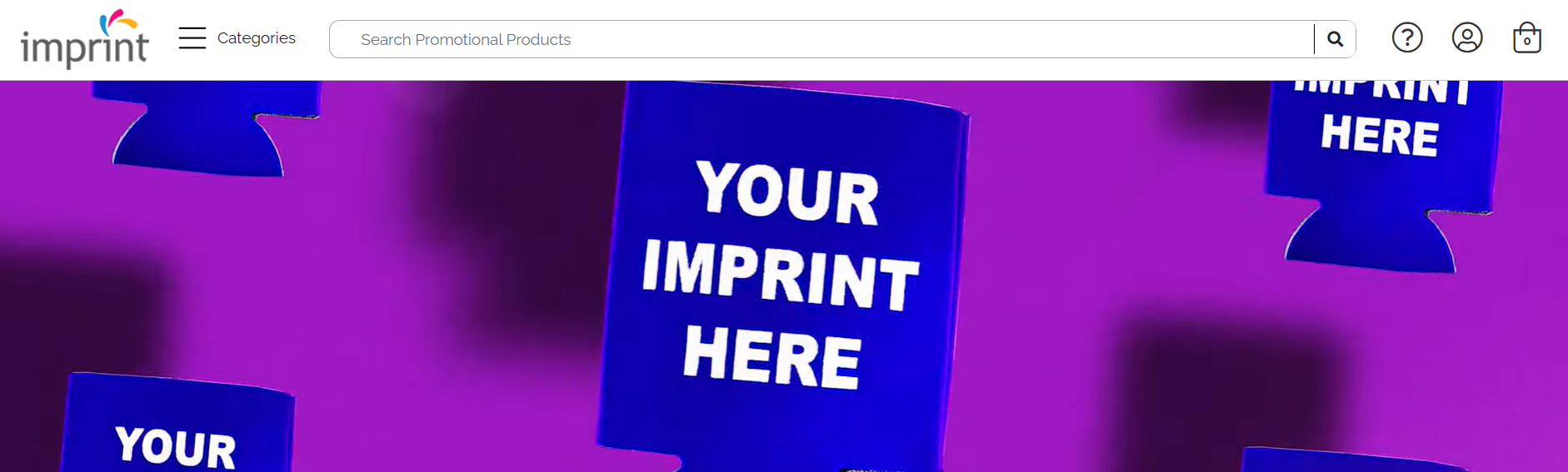 Imprint banner