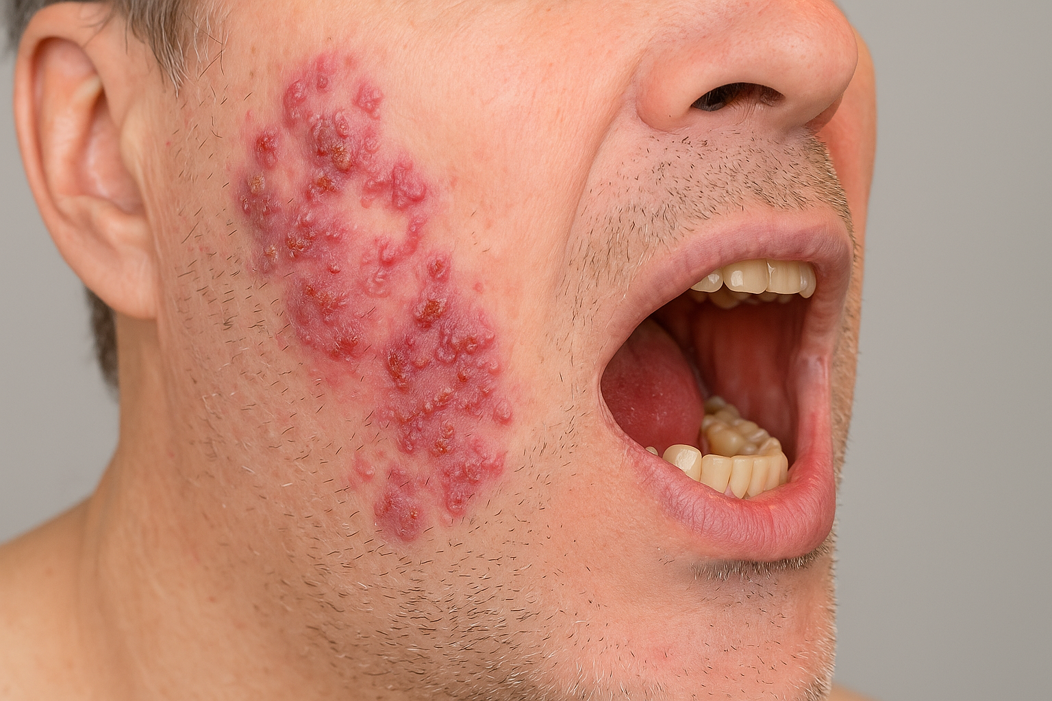 Helvetesild og munnhulen: Når nerven slår til – både i ansiktet og tennene Helvetesild og munnhulen: Når nerven slår til – både i ansiktet og tennene