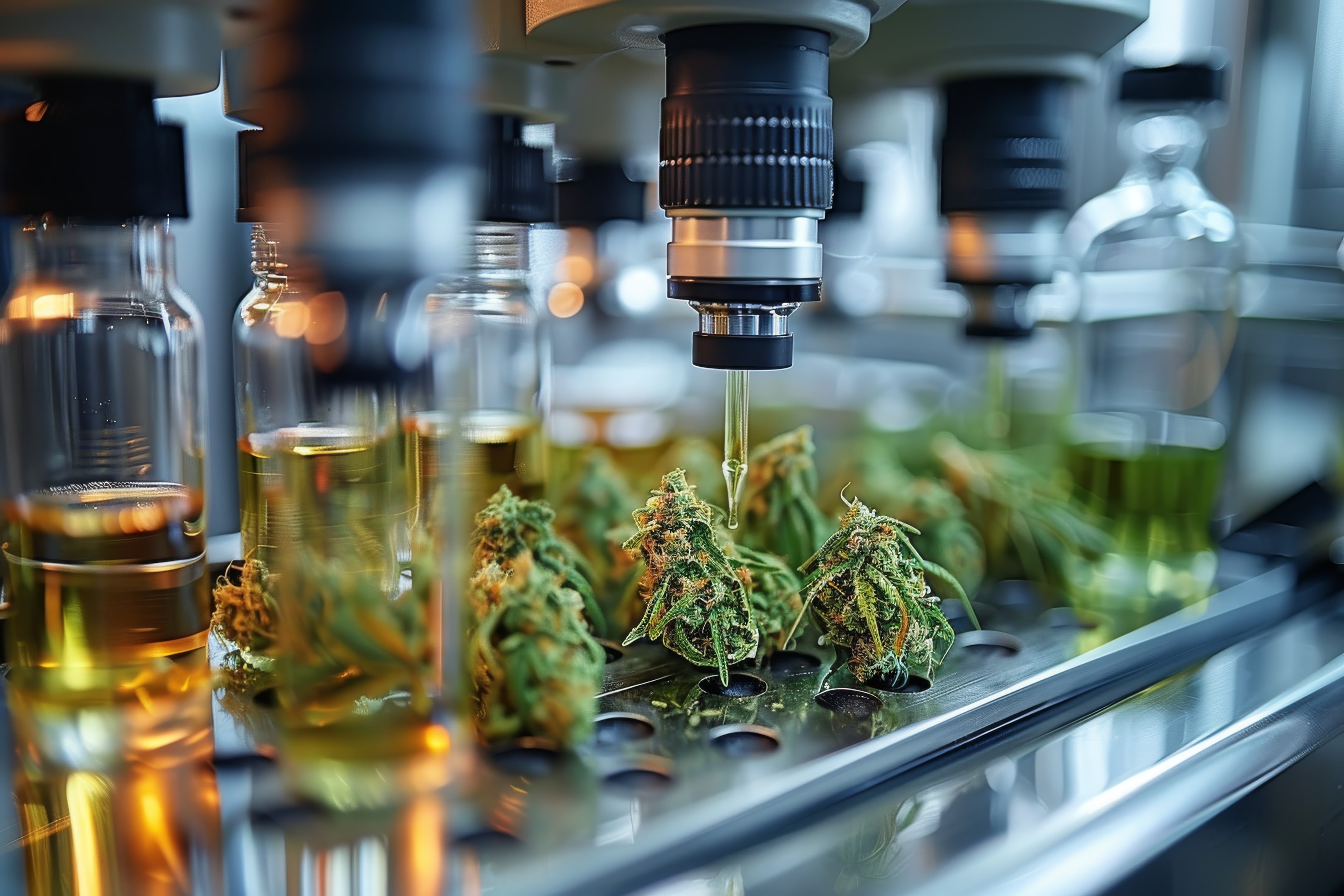 Delta 9 THC and Delta 8 THC are both derived from the cannabis sativa plant, but Delta 8 THC in much smaller quantities. Both go through processes to extract the plant material to be used in THC products.