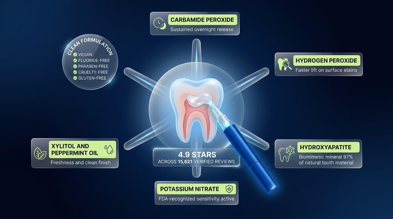2. SNOW Overnight Teeth Whitening Pen: Best Overall