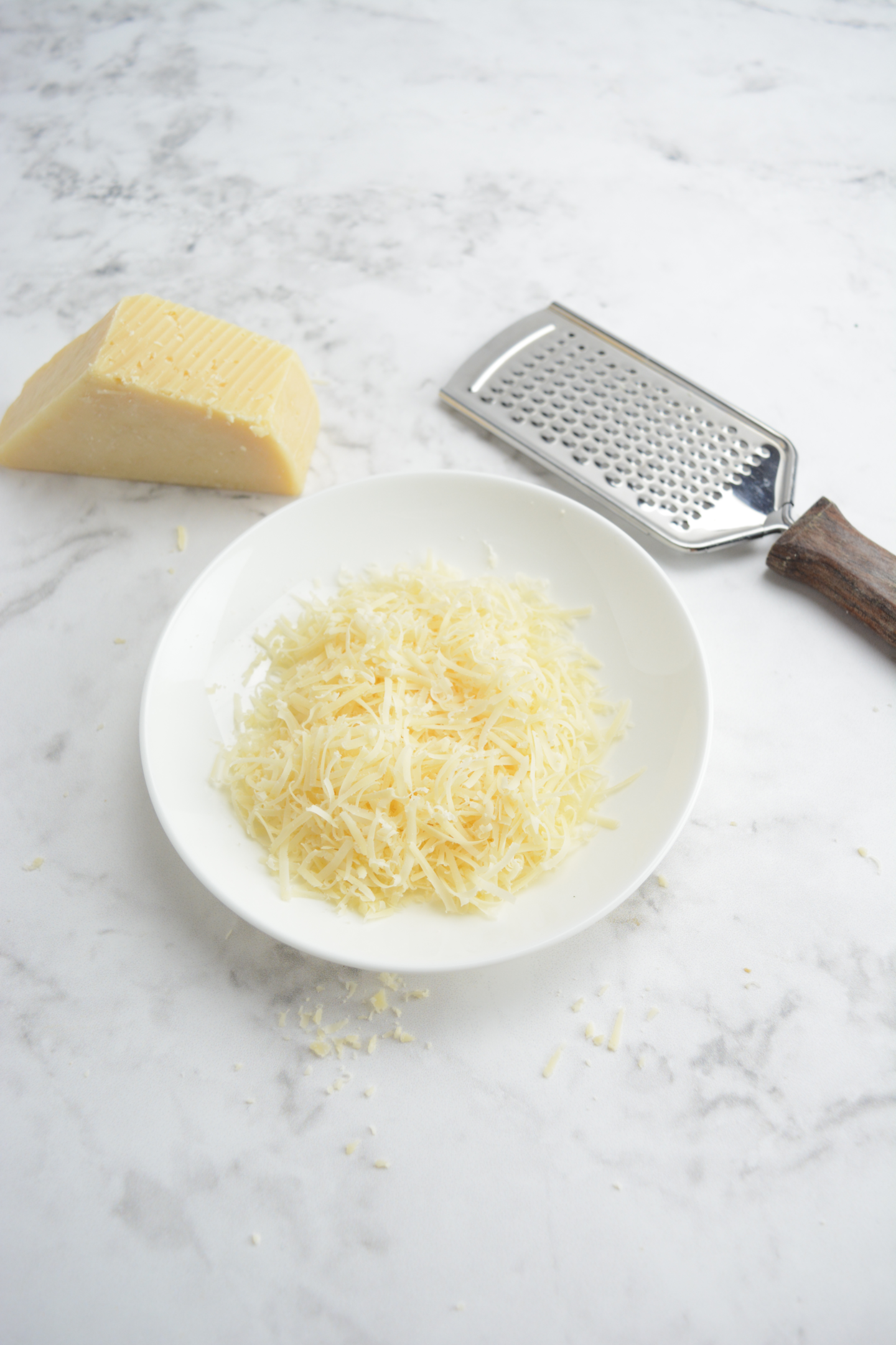 shredded parmesan.