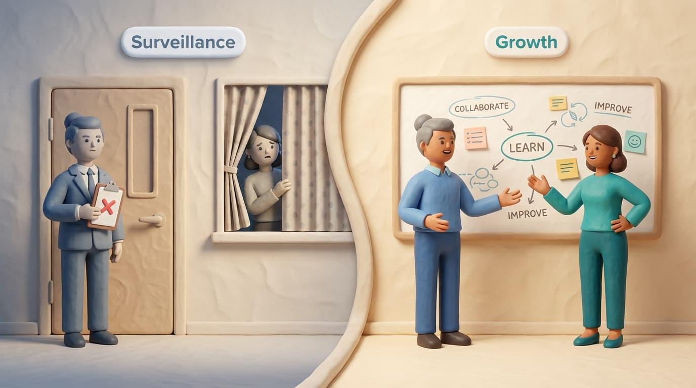 How Do You Build a Teacher Evaluation Culture Focused on Growth Over Surveillance?