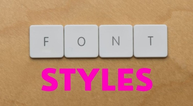 Change font styles in your presentation