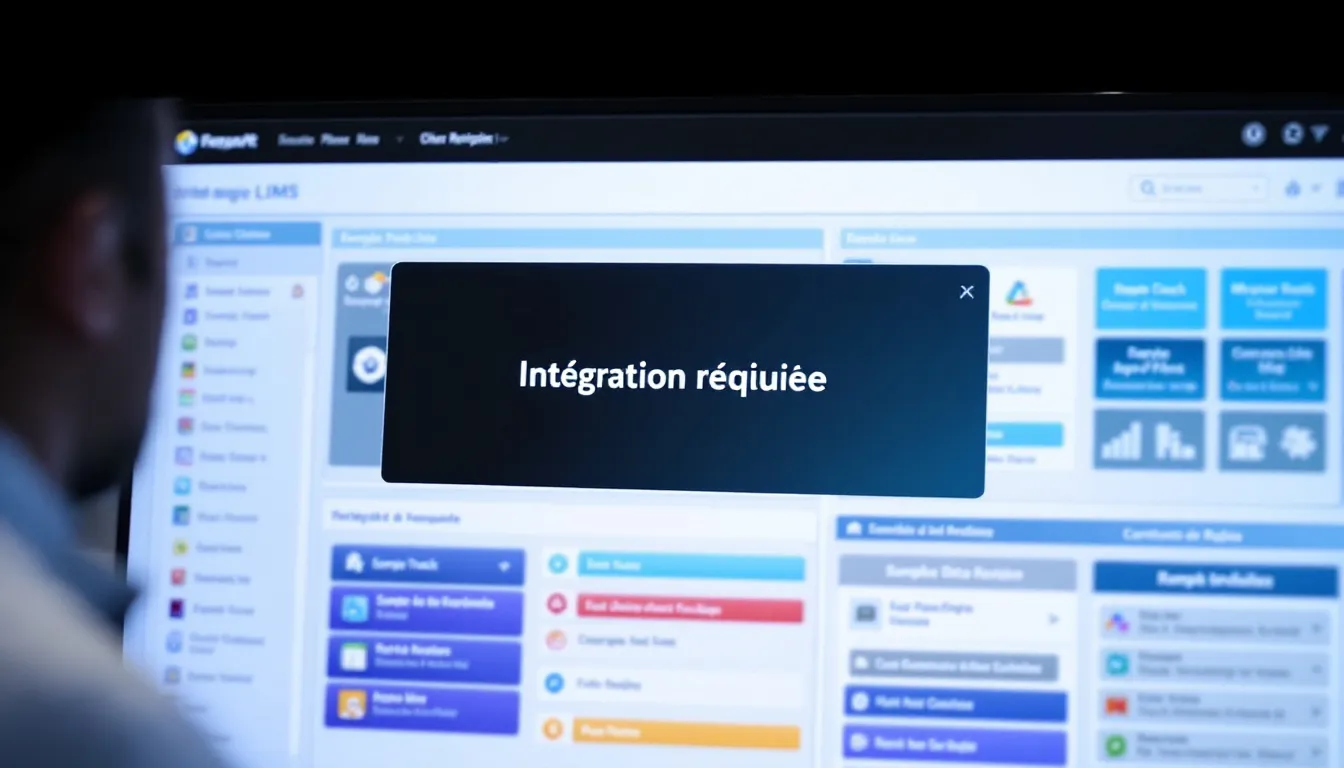 In the image, a comprehensive laboratory information management system (LIMS) is depicted as seamlessly integrating with various external software applications, enhancing laboratory operations and data management. This integration supports efficient sample tracking, data accessibility, and regulatory compliance, ultimately improving laboratory efficiency and reducing human error.