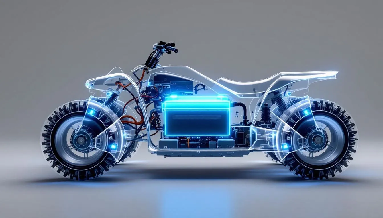 ATV battery as the heart of winter prep