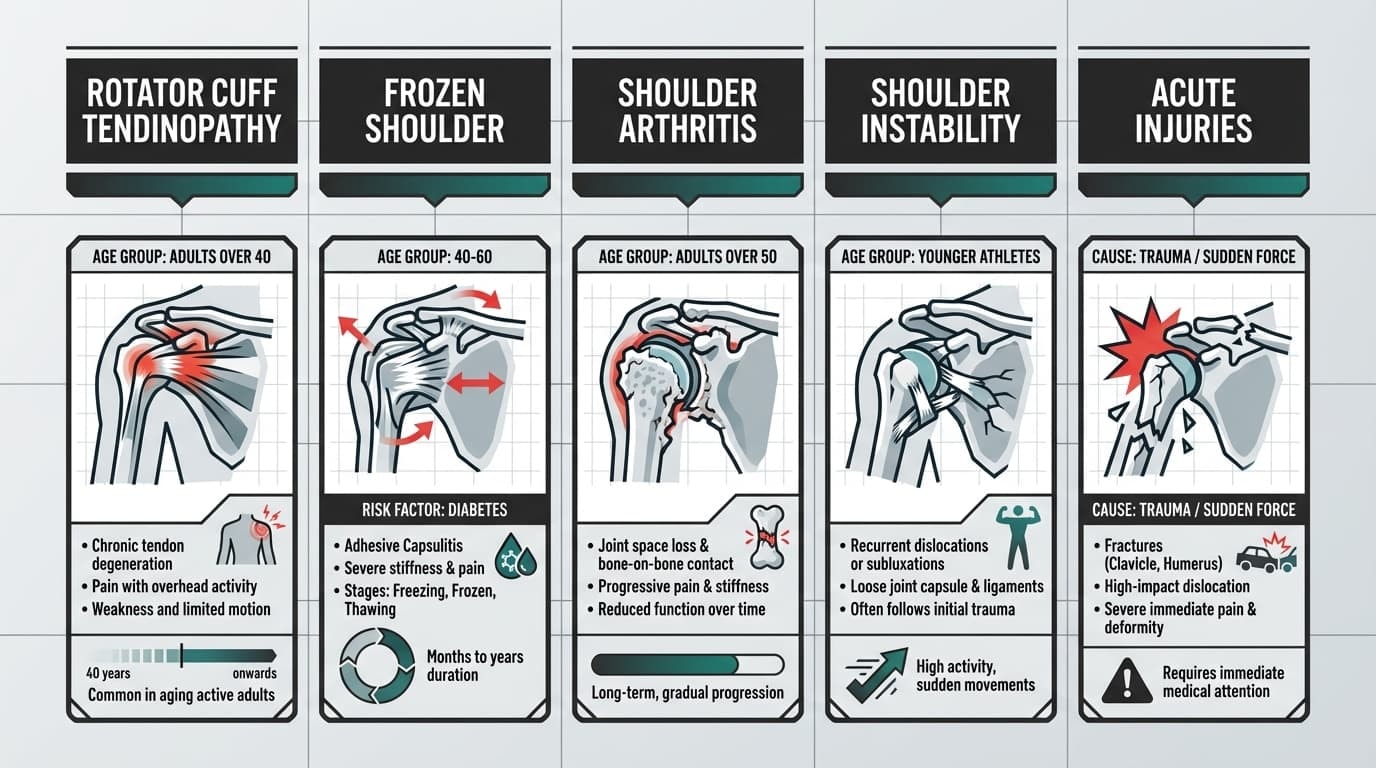 What Are the Most Common Causes of Shoulder Pain?