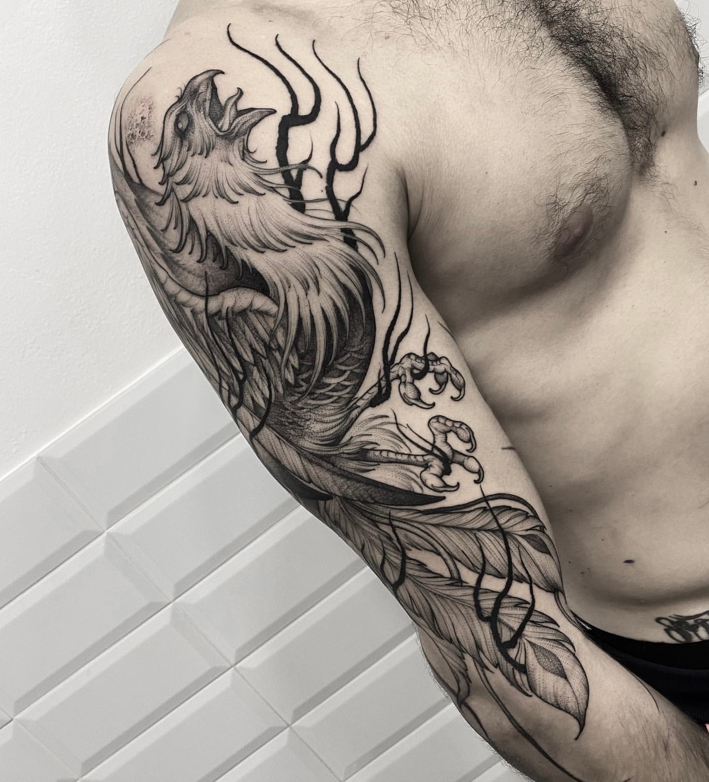 phoenix tattoo für männer