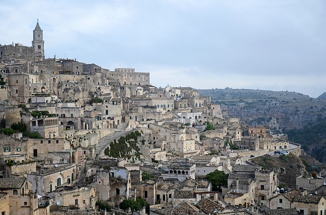 italy, basilicata, matera