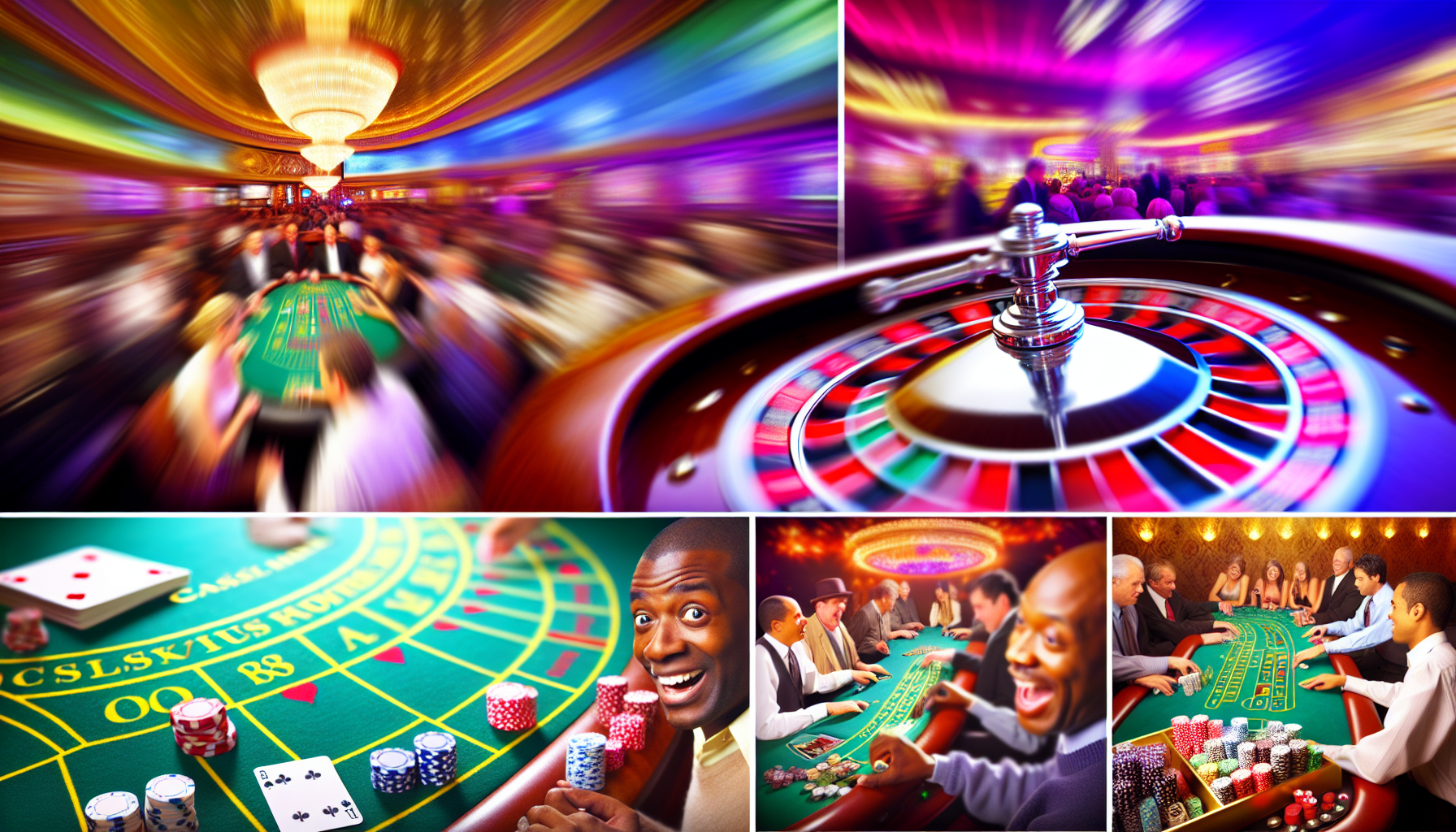 Variety of live casino games