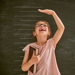 child developing the body age appropriately