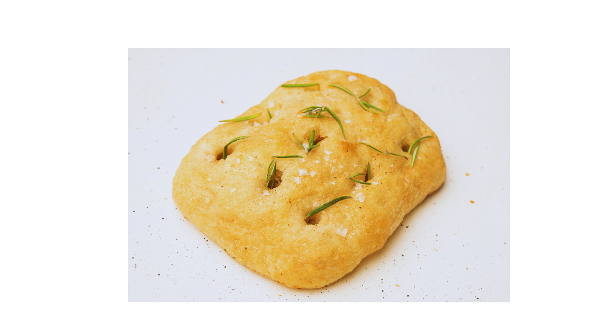  Focaccia Bread with Olive Oil and Rosemary 