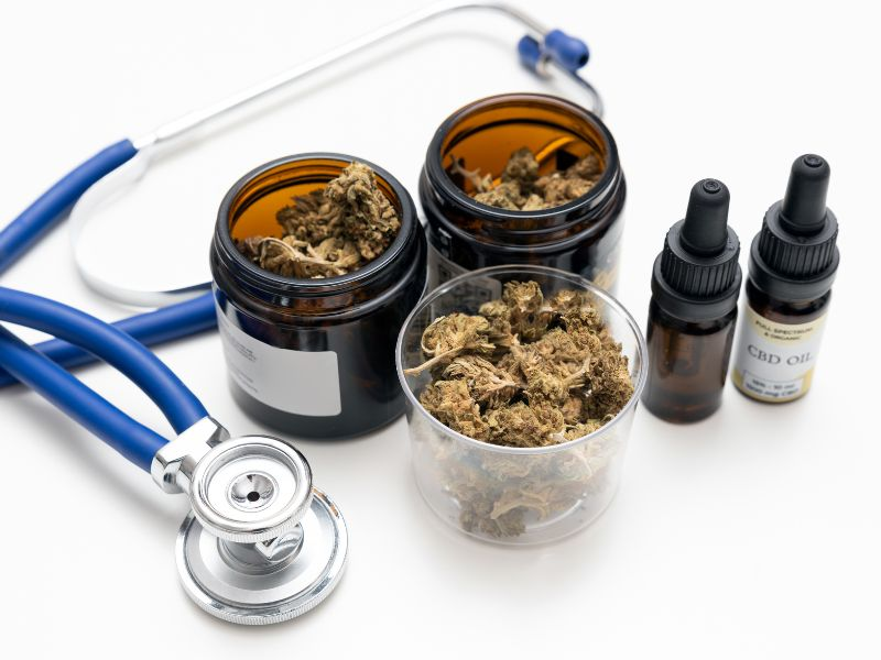 medicinal cannabis thc flower cbd oil
