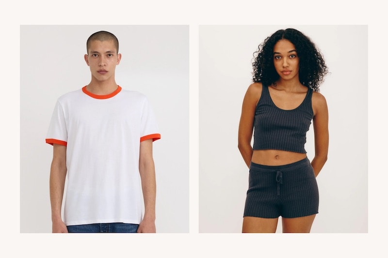 best non toxic clothing brands Organic Basics