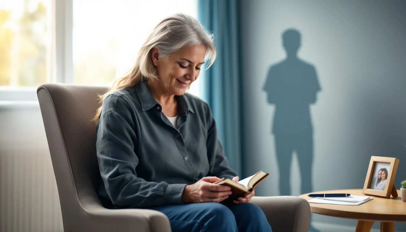 A person using a VA disability calculator online.
