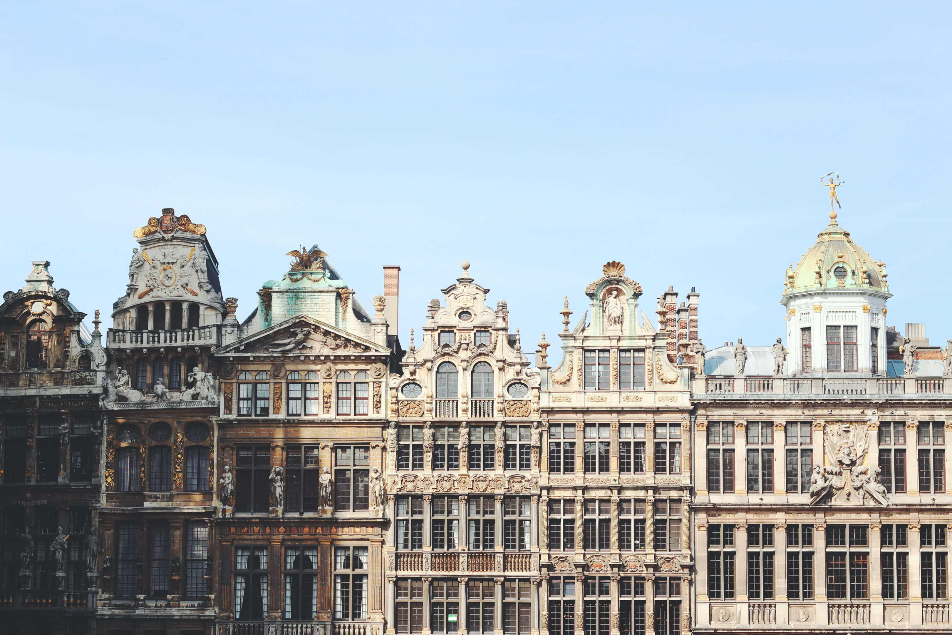 The Grand Place (Grote Markt) in Brussels, Belgium.
