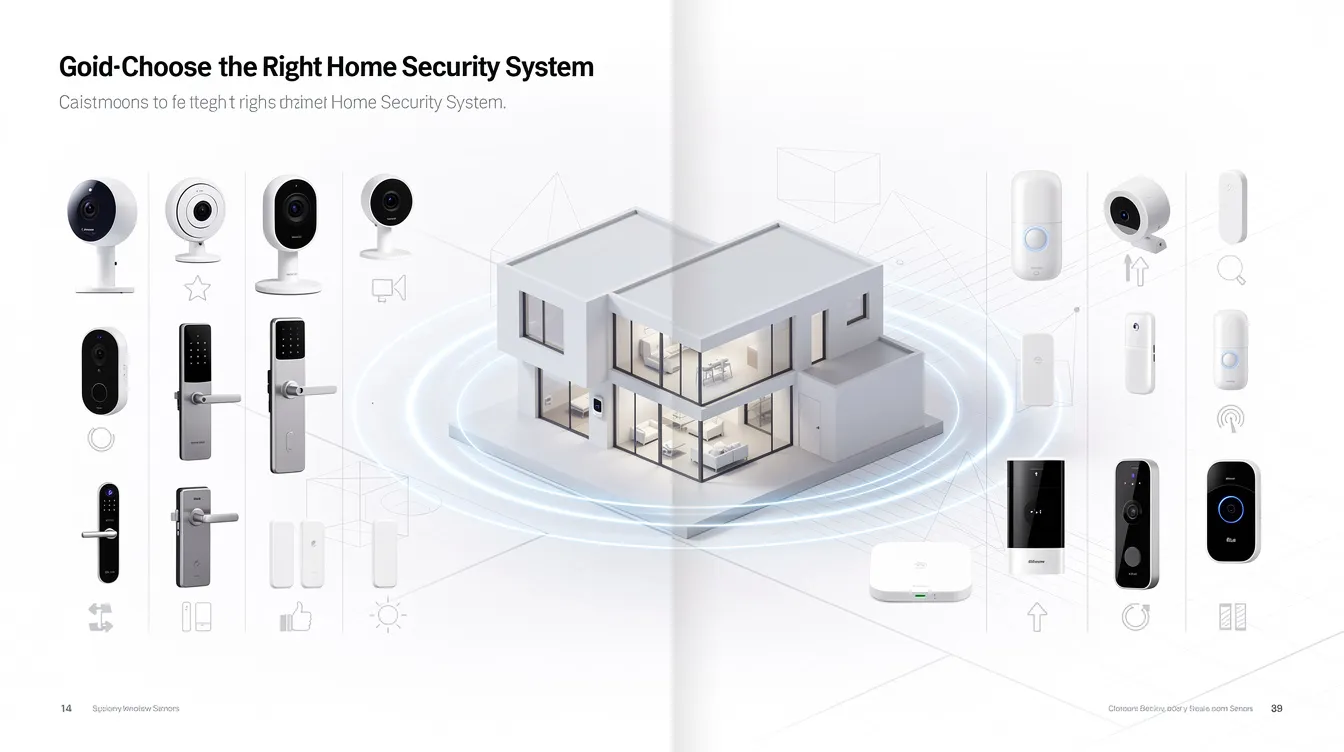 A guide on choosing the right smart home security system for individual needs and preferences.