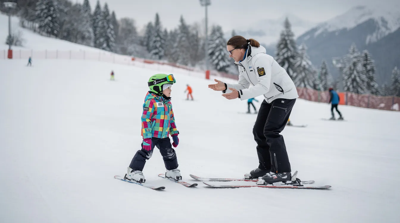 Skifahren & Pflug: Mit "Pizza" sicher bremsen und Kurven fahren für Anfänger