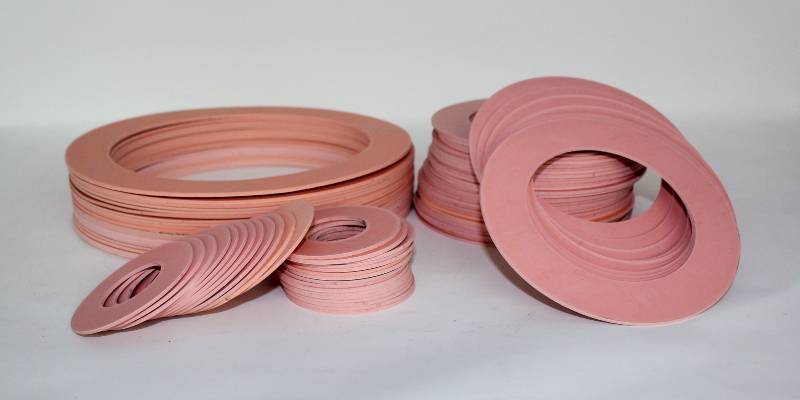 High-temperature silicone gaskets