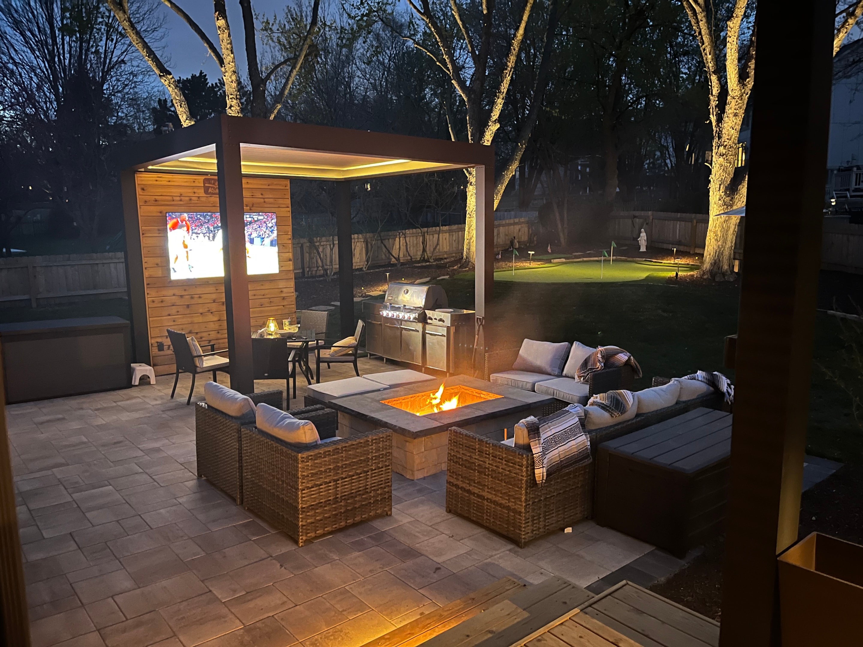 Create your patio space how you want. ENjoy your house and patio with your friends after this project.