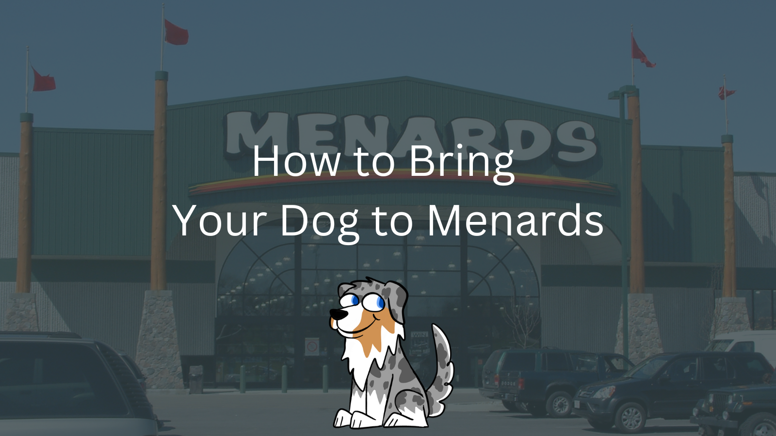 Image Text: "How to Bring Your Dog to Menards"