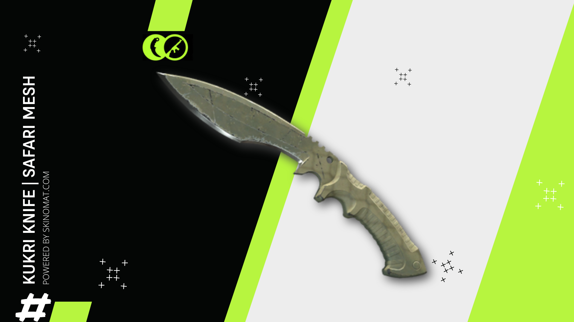 kukri knife safari mesh