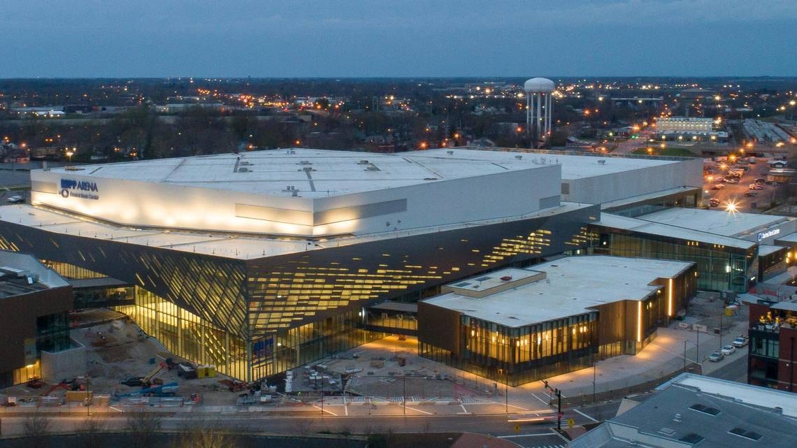 Image showing Rupp Arena and Hotel connected to Rupp Arena