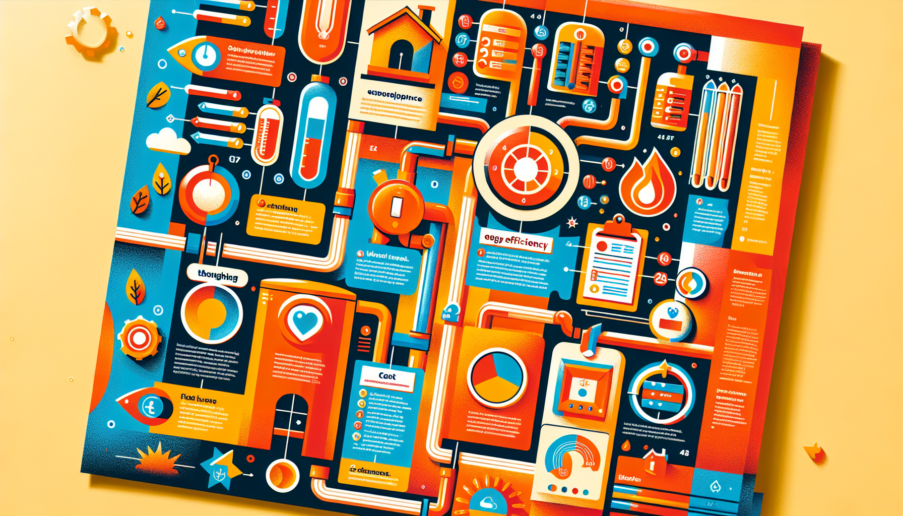 A visual guide to choosing the right hot water system based on different criteria.