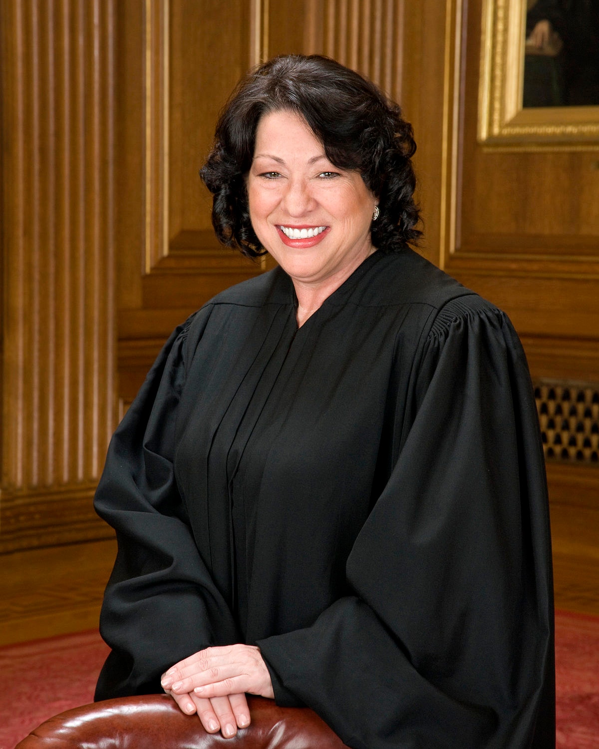 Sonia Sotomayor, the first Latina Supreme Court Justice. 