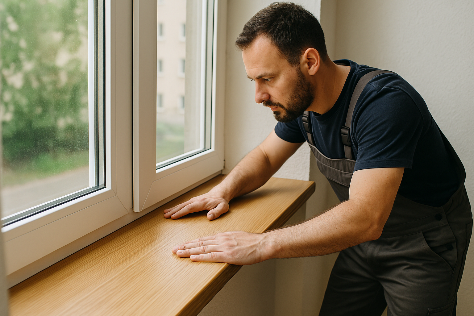 Jak zamontować drewniane nakładki na stare parapety? stolarnialobzow.pl